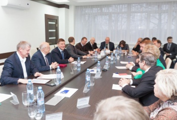 На заседании российского Союза промышленников обсуждались вопросы промышленного развития области